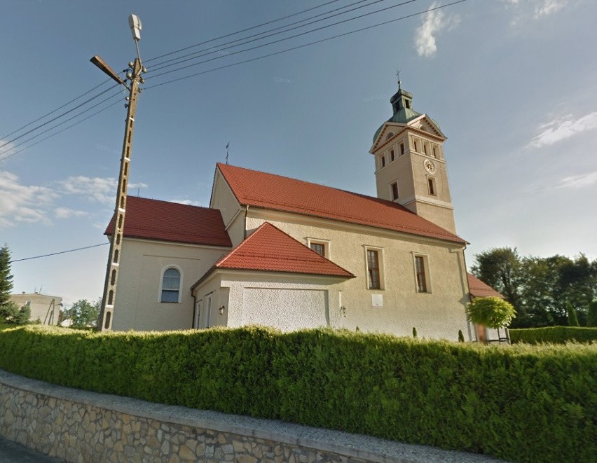 Kościół w Jełowej, w którym podczas nabożeństwa zmarł...