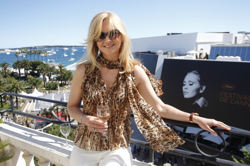 Grażyna Torbicka na 64. Festiwalu Filmowym w Cannes.