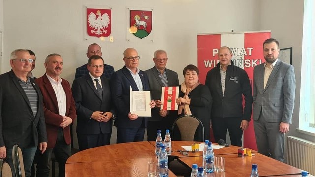 16 maja w wieluńskim starostwie podpisano umowę z wykonawcą przebudowy ulicy Jagiełły