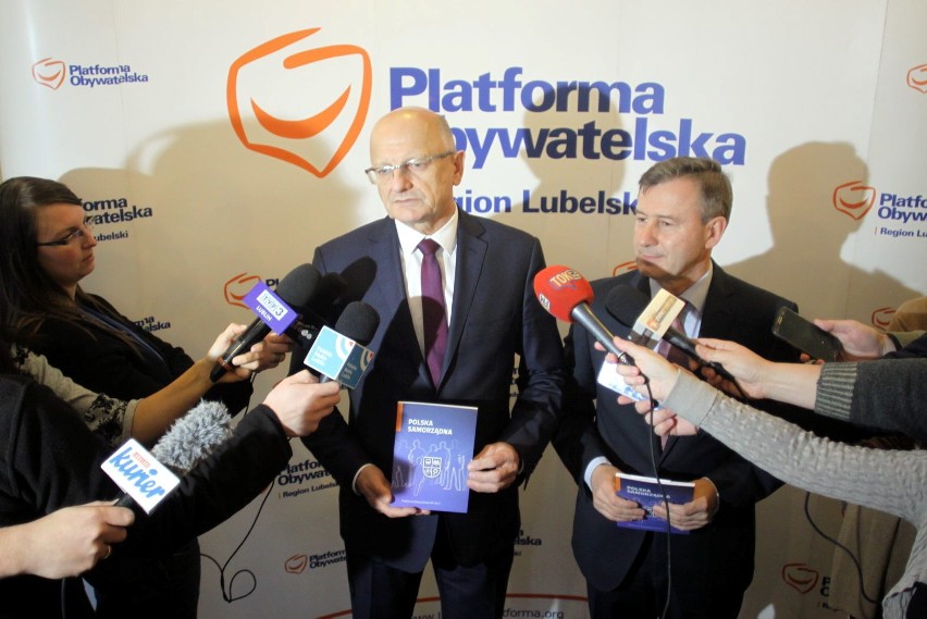 Po wyborach w lubelskiej PO: Krzysztof Żuk i Krzysztof Grabczuk będą wspólnie rządzić (ZDJĘCIA)