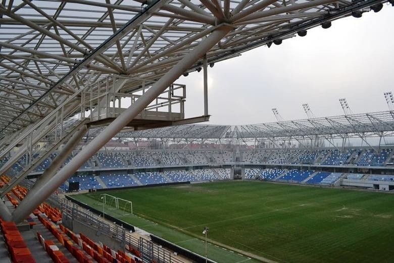 Stadion Podbeskidzia ma nową trybunę