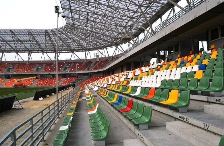 Stadion Podbeskidzia ma nową trybunę