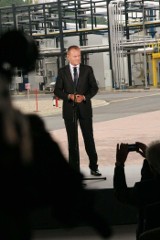 Premier Donald Tusk otworzył kopalnię ropy pod Drezdenkiem