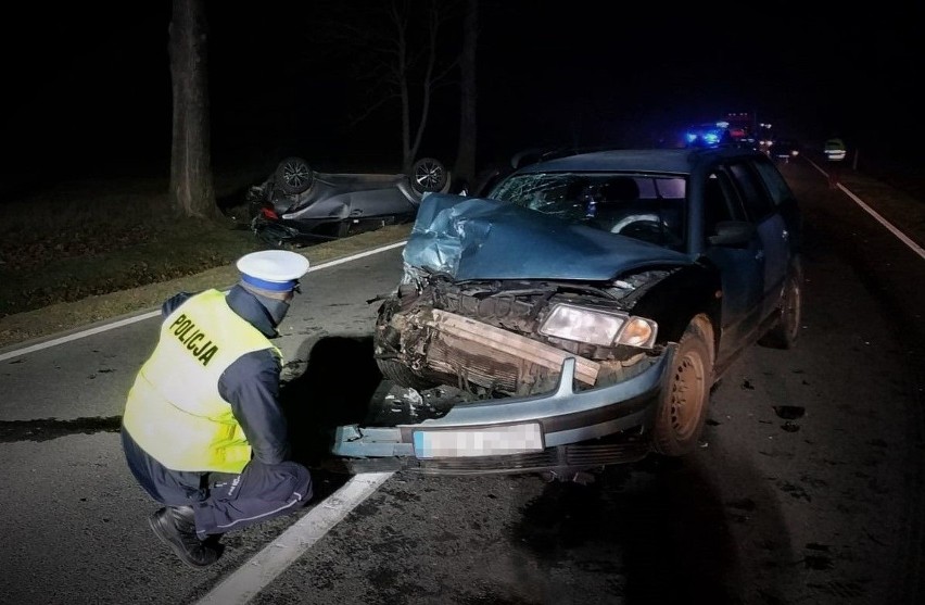 Nowe informacje w sprawie wypadku w Zielinie na drodze krajowej nr 21 (NOWE ZDJĘCIA)