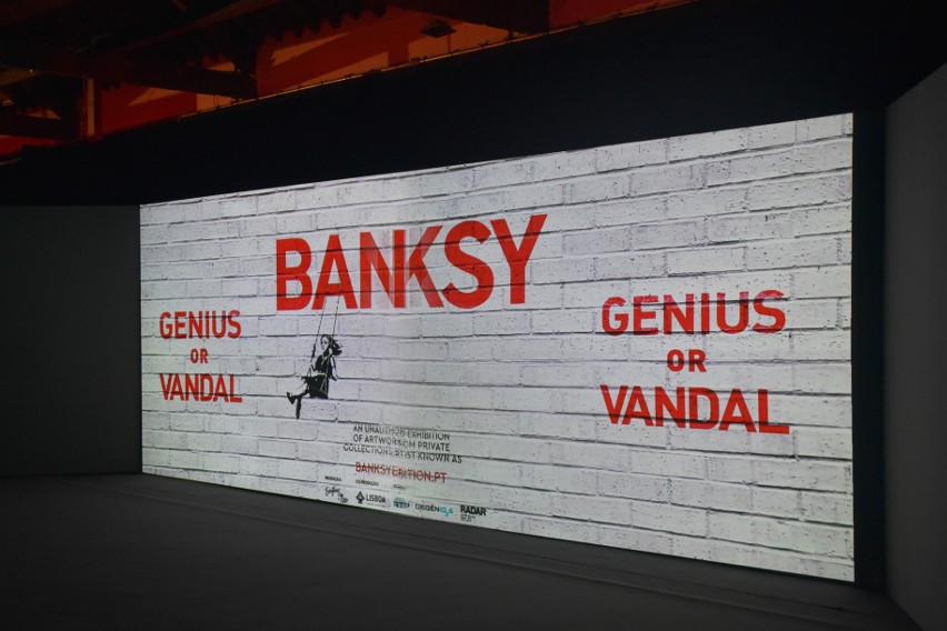 Wystawa Banksy'ego...