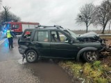 Wypadek na trasie z Zaniemyśla do Środy Wielkopolskiej. Jedna osoba została ranna 