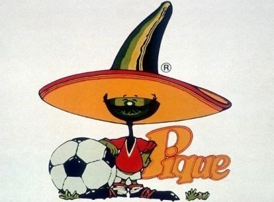Pique - mistrzostwa świata 1986 (Meksyk) Maskotką kolejnego...