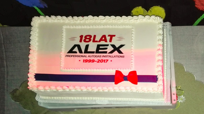 Alex  - firma z branży autogaz - świętowała 18. urodziny