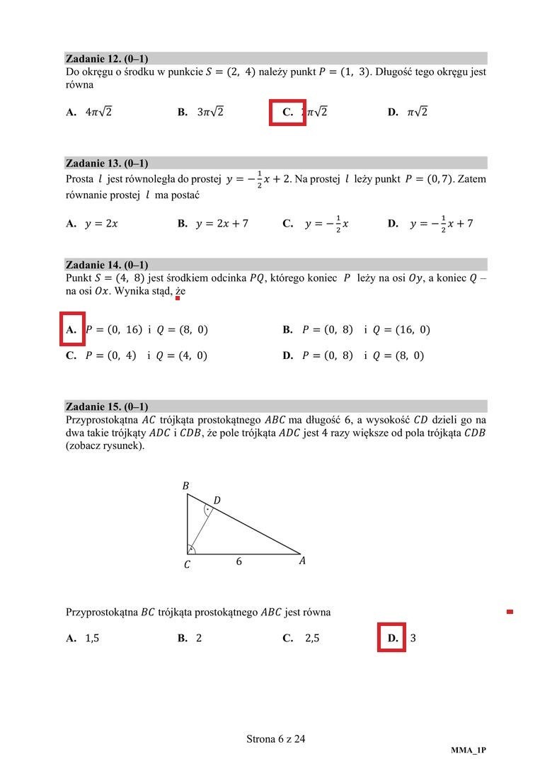 Matura poprawkowa matematyka 2020. ODPOWIEDZI, ROZWIĄZANIA, ARKUSZ CKE. To pojawiło się na egzaminie z matematyki 8.09.2020!