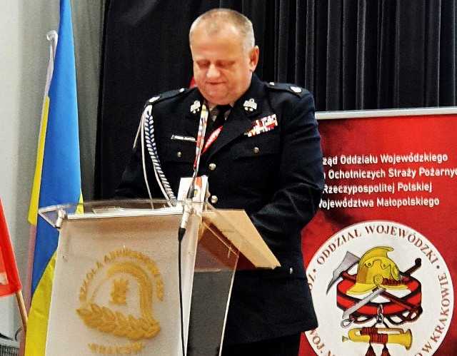 Sądeczanin Paweł Motyka został wiceprezesem Zarządu Małopolskiego Wojewódzkiego Związku OSP RP w Krakowie