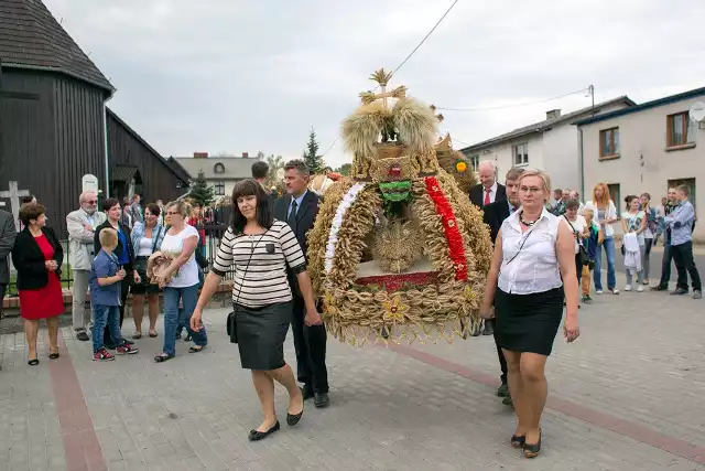 Powiatowe dożynki w Borzyszkowach