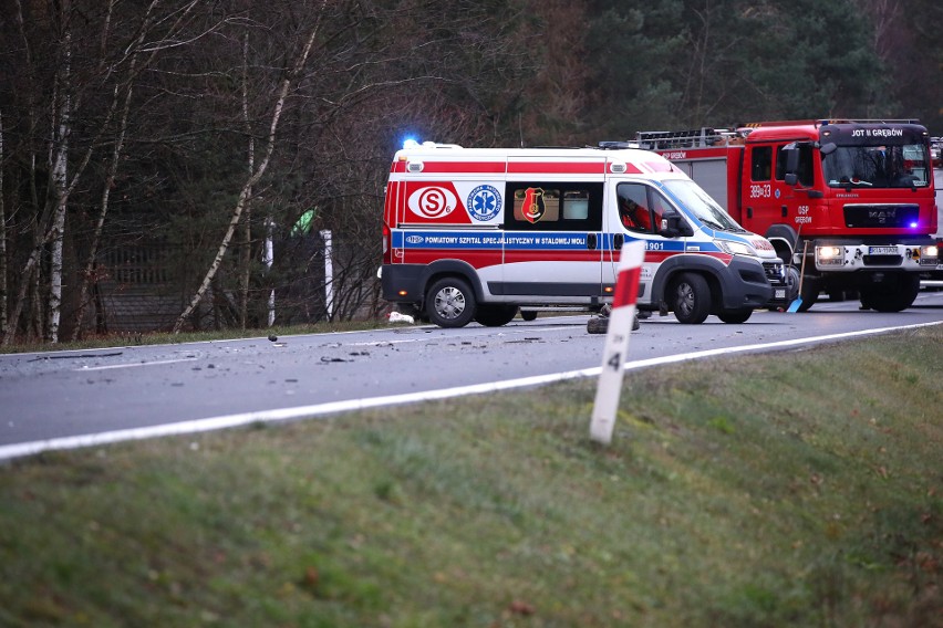 Wypadek w Jamnicy. Dwie osoby zostały ranne (AKTUALIZACJA)