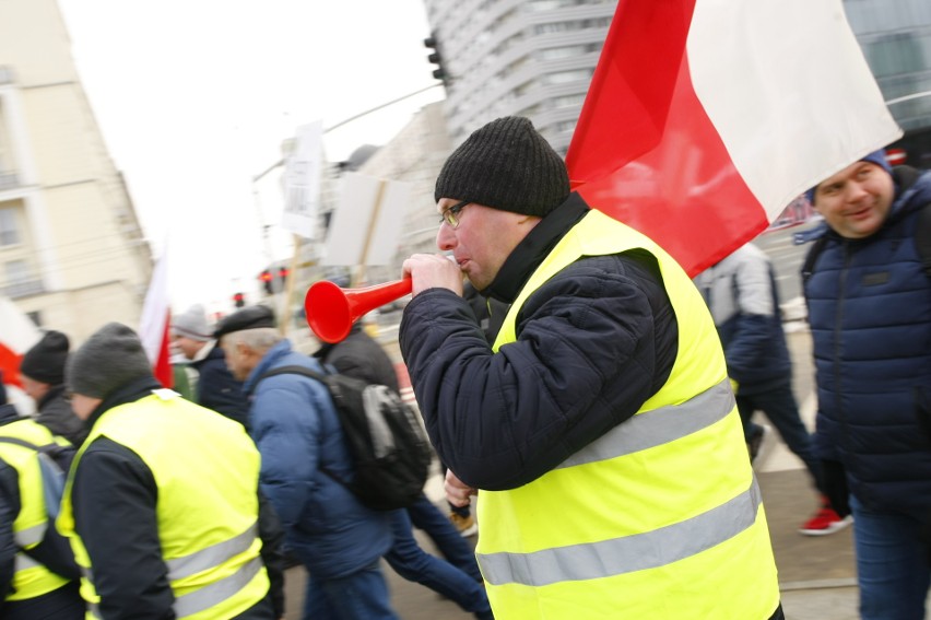 Protest rolników w Warszawie. Oblężenie stolicy