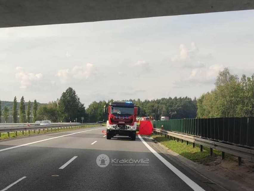 Do śmiertelnego wypadku na obwodnicy Krakowa A4 doszło w...