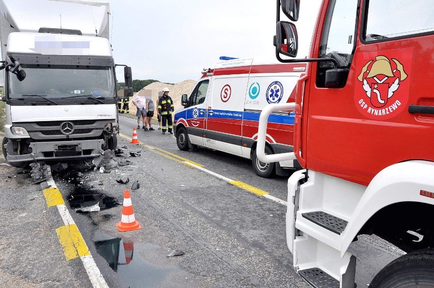 Kierowca audi najprawdopodobniej zasnął i zderzył się...