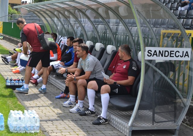 Trener Sandecji Tomasz Kafarski może być zadowolony