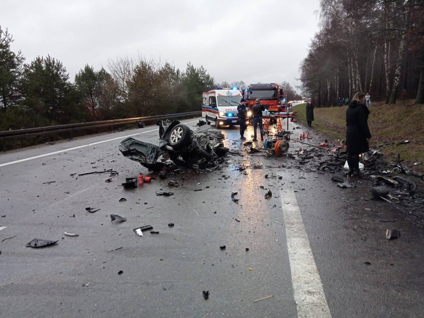 Leśnice: kolejny wypadek na DK6. Dwie ofiary śmiertelne 02.01.2022