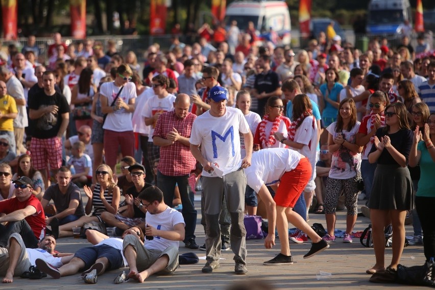 MŚ siatkarzy 2014 FanZone przed Spodkiem