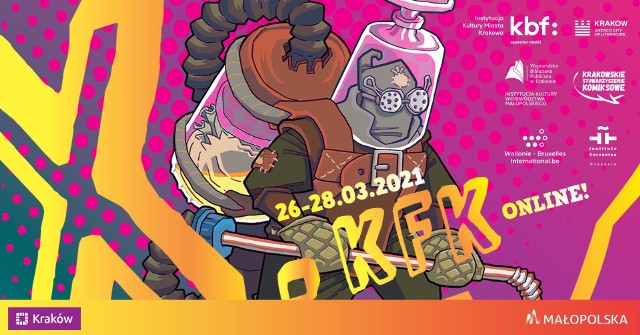 Dziesiąta edycja Krakowskiego Festiwalu Komiksu odbędzie się od 26 do 28 marca