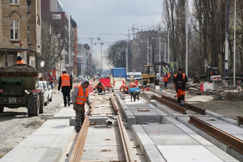 Remont ulicy Hubskiej, w akcji firma PD Ziajka