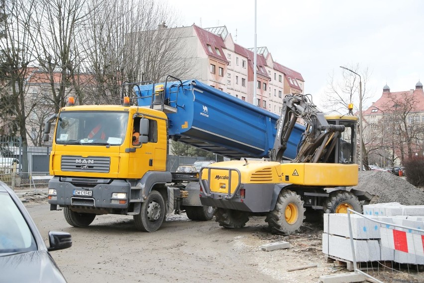 Remont ulicy Hubskiej, w akcji firma PD Ziajka