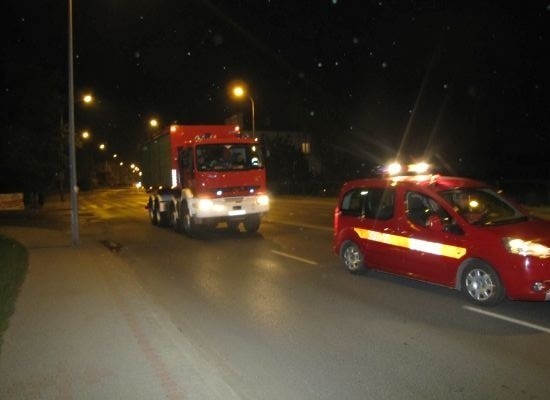 Strażacy z Wielkopolski w drodze do Krakowa