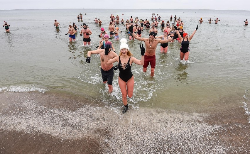 Wspólne morsowanie z Igorem Janikiem na plaży w Gdańsku...