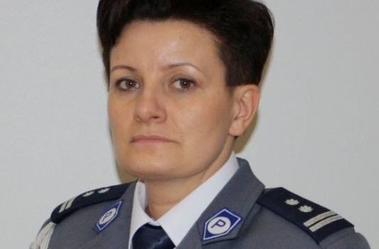Marzena Piórkowska - nowa komendat policji we Włoszczowie.