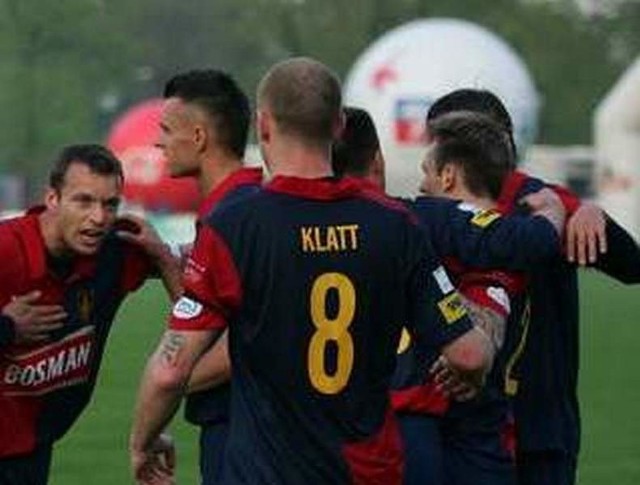 Marcin Klatt strzelił gola w 29. minucie.