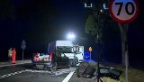 Wypadek pod Środą Śląską. Cztery osoby zostały ranne