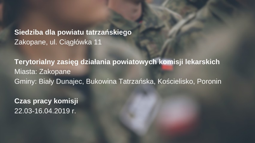 Termin kwalifikacji wojskowej 2019. Jakie roczniki muszą...