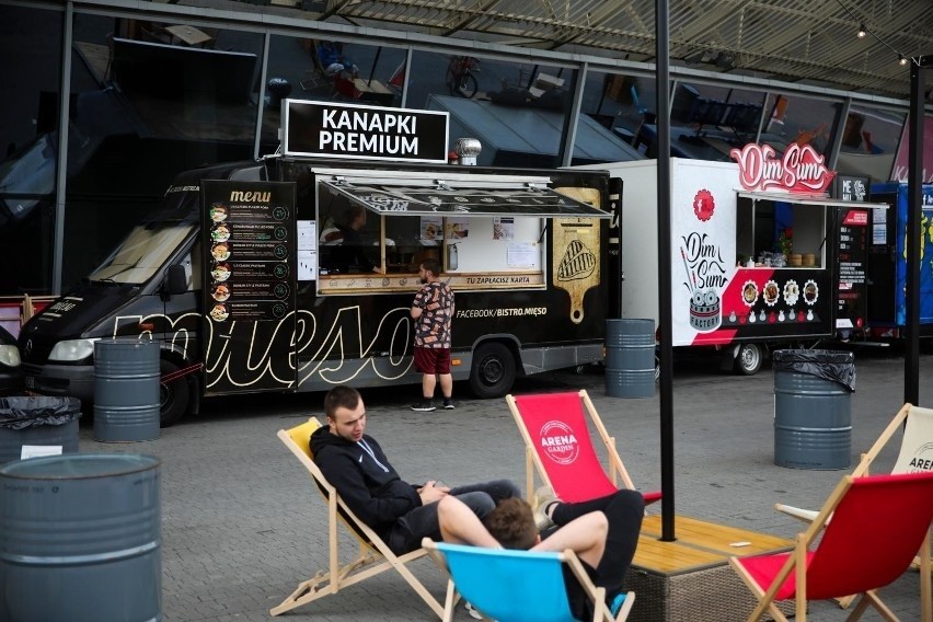 Na pierwszy punkt wybraliśmy Arenę Garden Street Food...