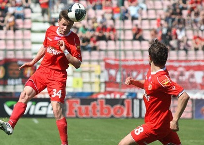 Piłkarze Widzewa są w okresie roztrenowania.