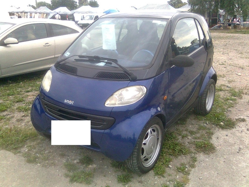 Smart for two, rocznik 2000, cena 5.600 zł, poj. 0,6 l.