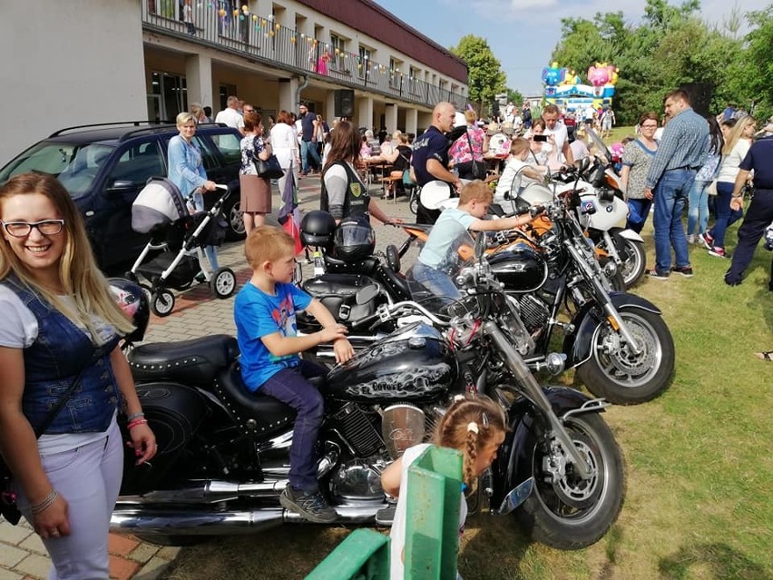 Akcja charytatywna motocyklistów z klubu Rycerz Byczyna.