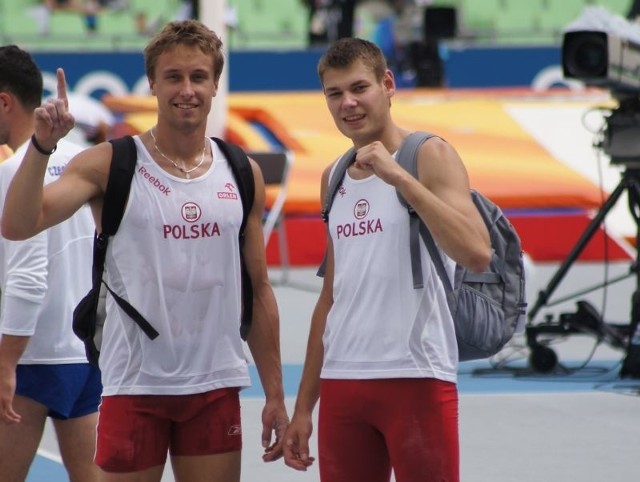 (z prawej) został mistrzem świata. Łukasz Michalski (z lewej) był dziś czwarty. Gratulujemy!