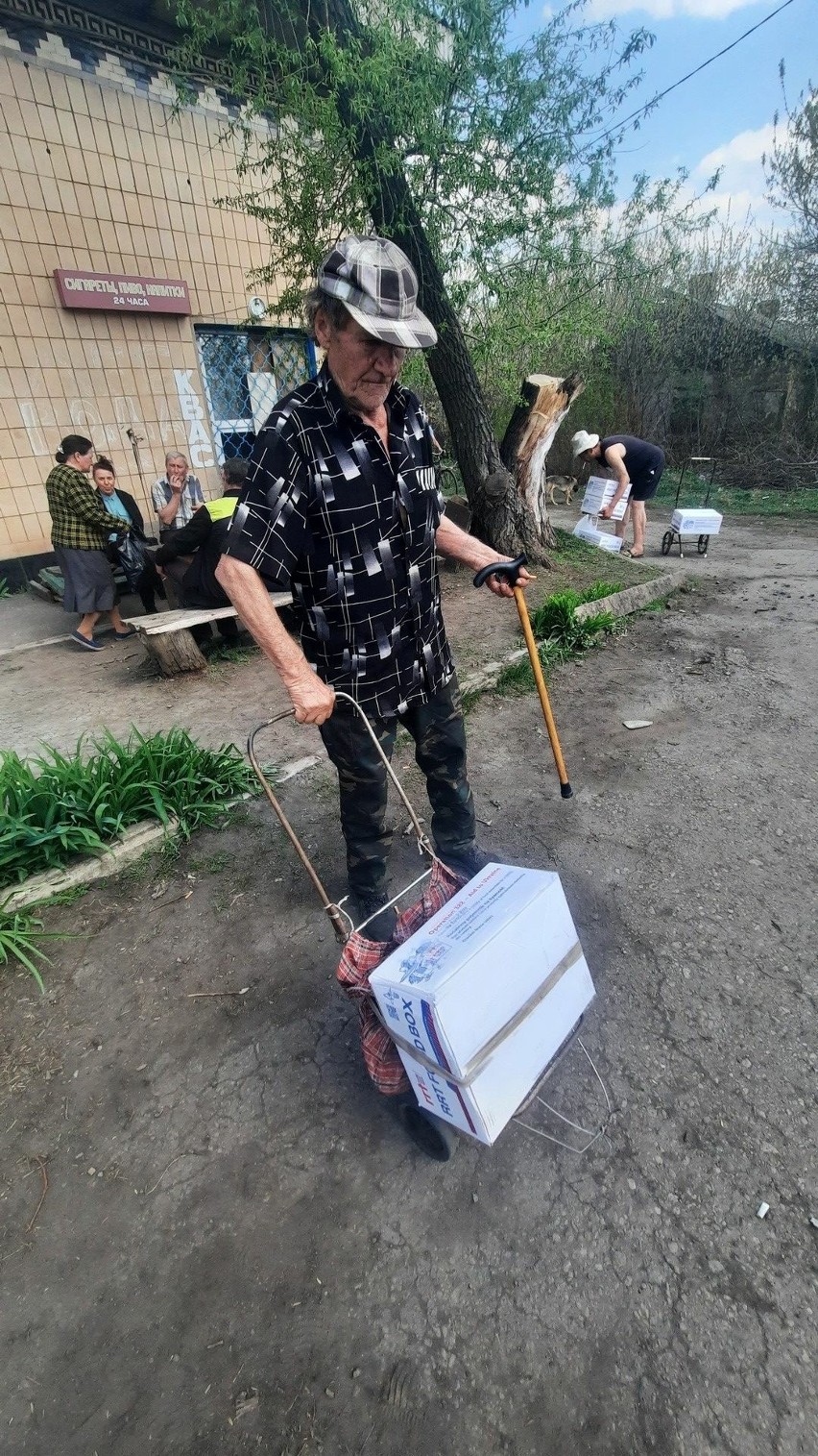 Kolejna misja humanitarna tarnobrzeskich myśliwych do „strefy śmierci” na Ukrainie