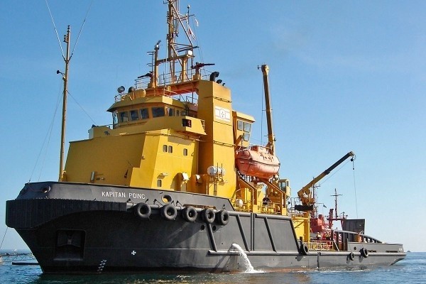 Flagowy statek Służby SAR, Kapitan Poinc, został zbudowany...