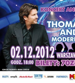 Koncert Thomasa Andersa & Modern Talking Band w Warszawie