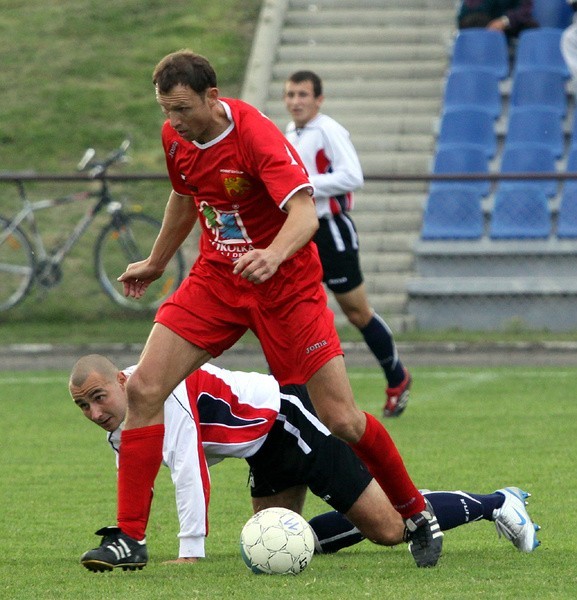 Dzidosław Żuberek strzelił dla Sokoła dwa gole