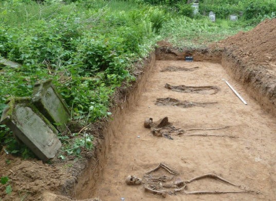 11 żołnierzy niemieckich w miejscowości Niwnice pochowano z...