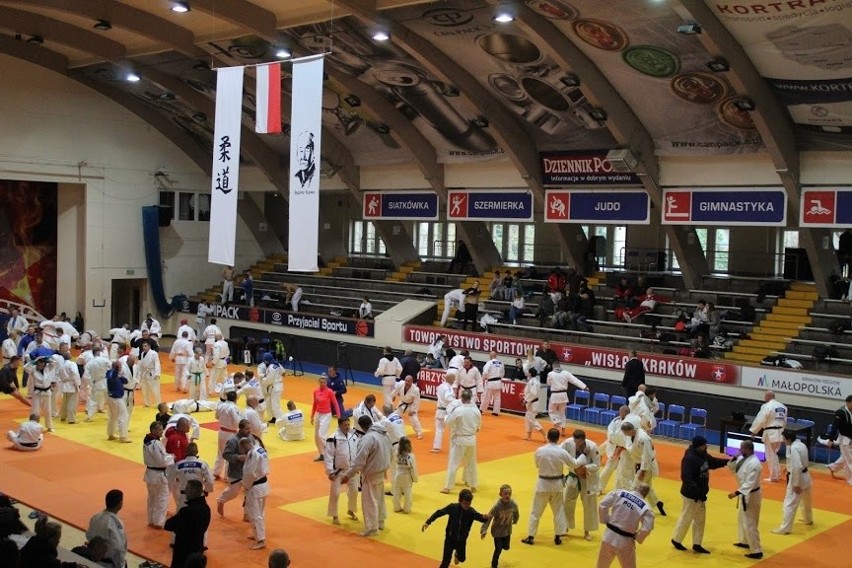 Kraków. Mistrzowie judo walczyli w hali Wisły