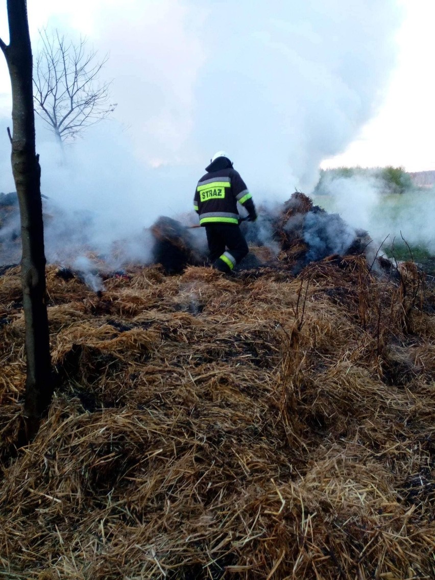 Pożar w Starej Grabownicy. Zapalił się budynek gospodarczy. 3.05.2023