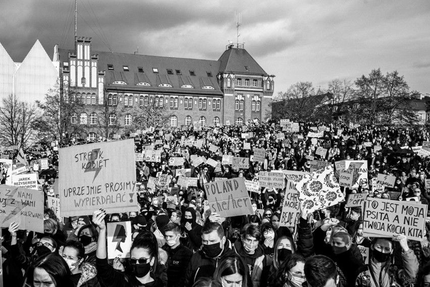 Strajki kobiet w Szczecinie