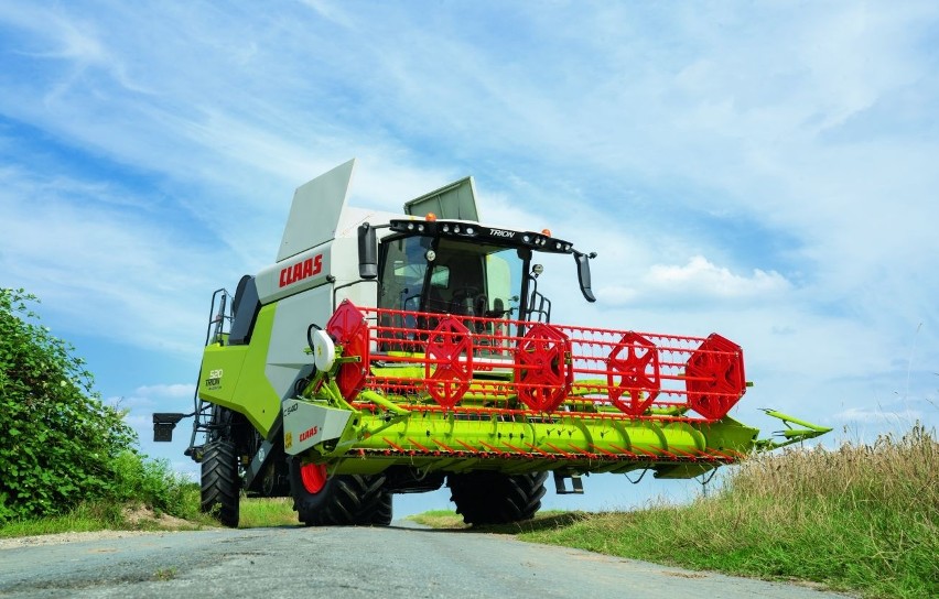 Nie braknie prezentacji najnowszych kombajnów - Claas pokaże...