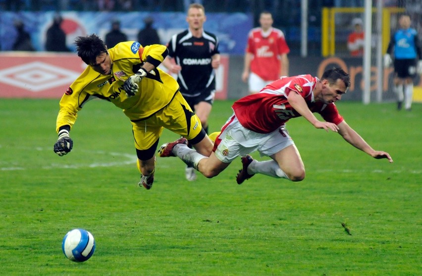 Marzec 2008. Marcin Cabaj i wiślak Marek Zieńczuk