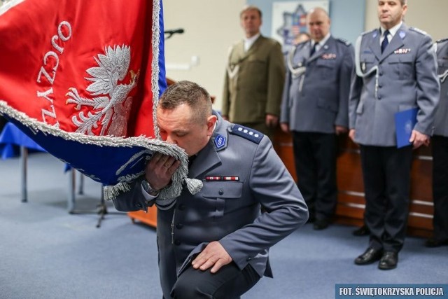 Nadkomisarz Piotr Zalewski został komendantem kieleckiej policji.