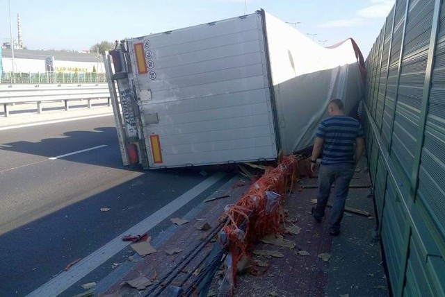 Litewski tir spowodował spore szkody