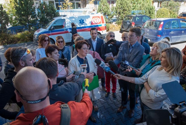 Dorota Trojańska, szefowa Związku Zawodowego Pielęgniarek i Położnych w szpitalu w Zakopanem