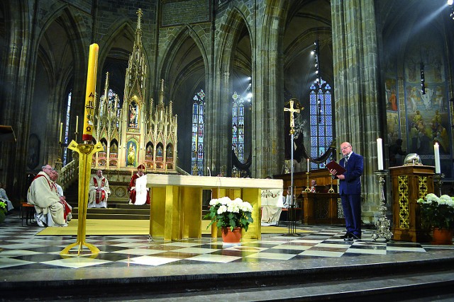 Uroczystości odbyły się w katedrze Świętego Wita w Pradze